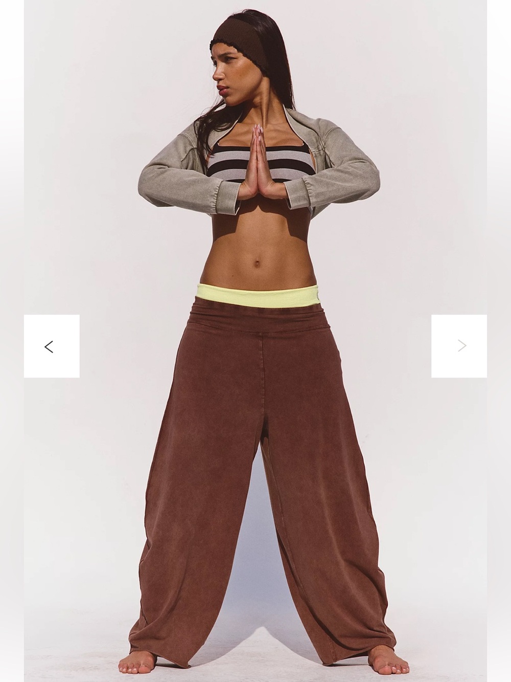 Free People Hot Shot Pants Chocolate Size M - NWT